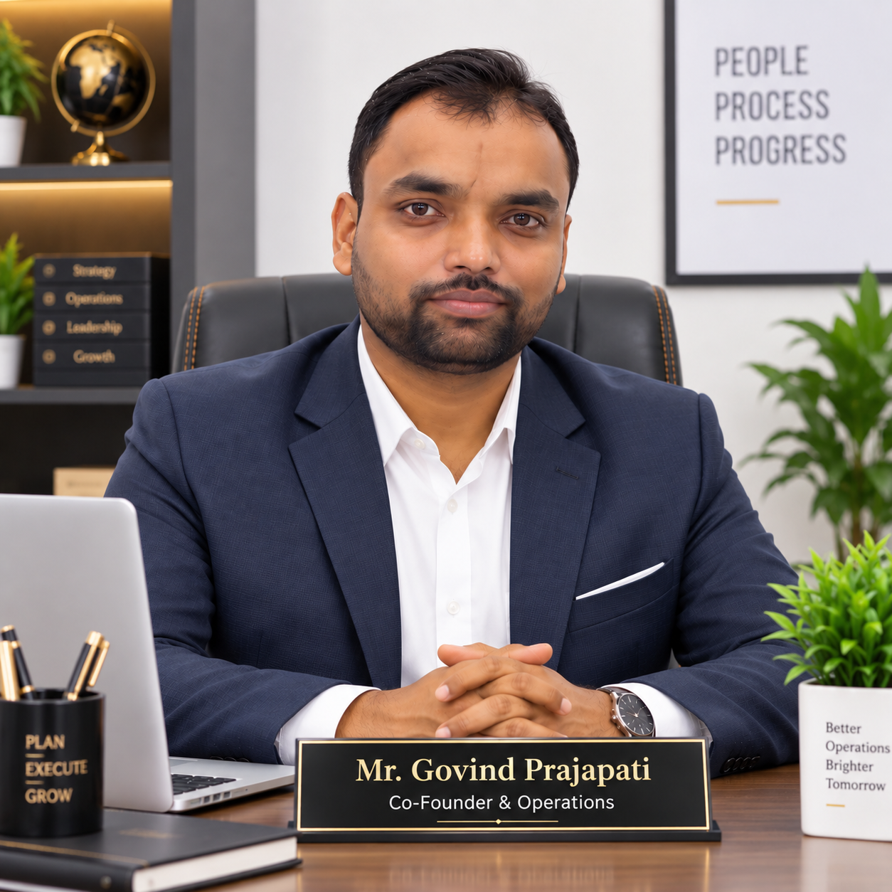 Mr. Govind Prajapati - Co-Founder & Operations